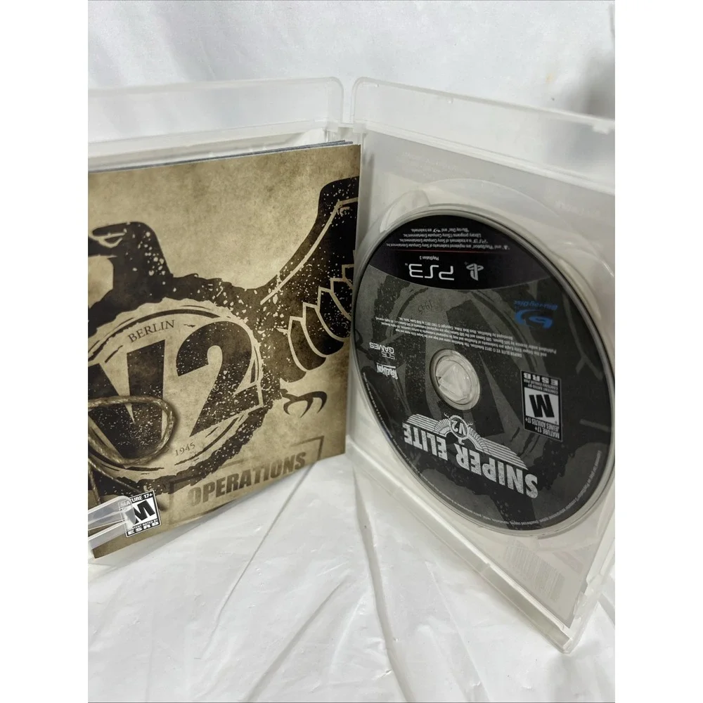Sniper Elite V2 PS3 Sony‎ PlayStation 3 Complete CIB Very Good Condition